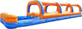 40’ Orange Crush Dual Lane Slip 'N Slide with Pool