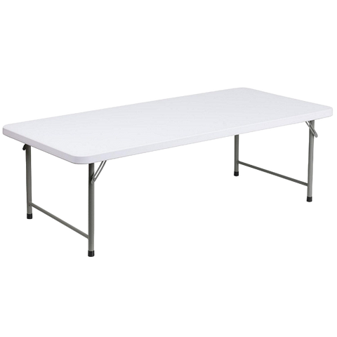 4’ Plastic Folding Childrens Table