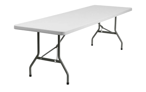 8’ Plastic Folding Table