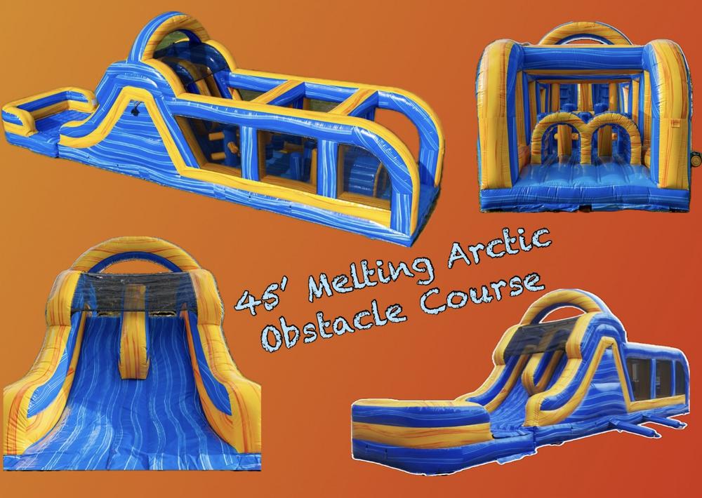 45’ Melting Arctic Obstacle Course