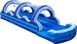 35' Blue Marble Dual Lane Slip 'N Slide