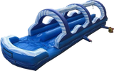 35' Blue Marble Dual Lane Slip 'N Slide