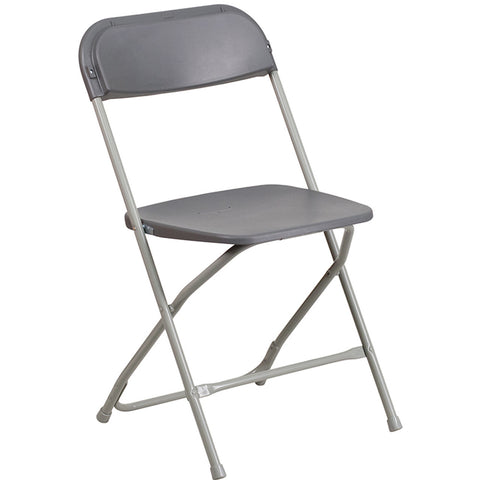 Gray Folding Chairs